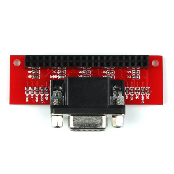 Переходная плата VGA666 DPI Dtoverlays модуль GPIO к VGA для Raspberry Pi 3B/2B/B + подключение DIY RC Toy