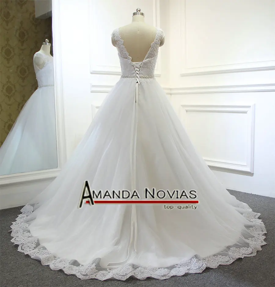 Простое но элегантное дешевое высококачественное Свадебное Платье Amanda Novias|amanda