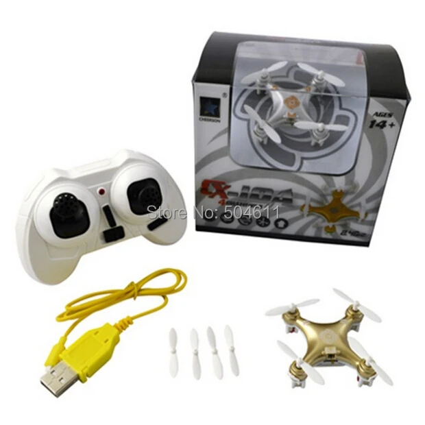 Новое поступление Cheerson CX-10A 4CH 360 Flips Headless Mode 2 4 GHz RC Quadcopter Drone w 6-осевой гироскоп RTF