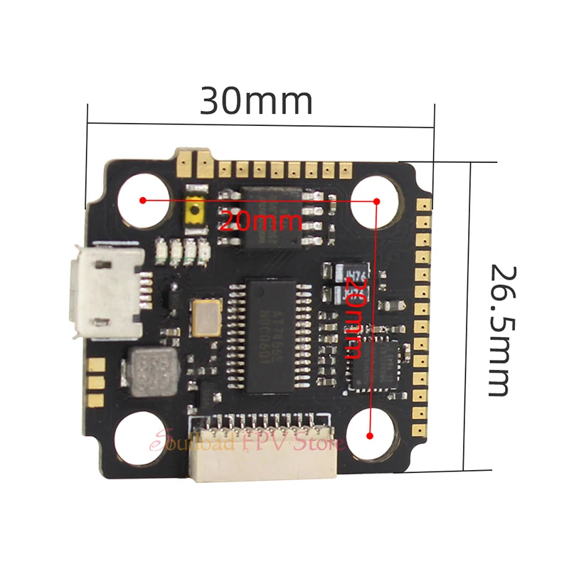MAMBA F405 Mini F4 8K Контроллер полета интегрированный Betaflight OSD 5V 1A BEC 2-4S для DIY FPV гоночный Дрон Квадрокоптер