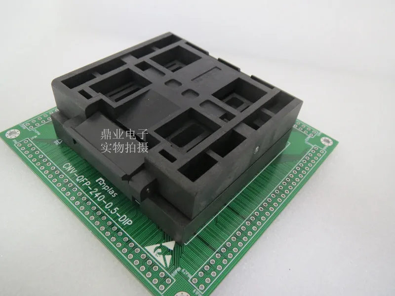 Clamshell TQFP240/DIP QFP240 FPQ 240 0.5 02 QFP 02/03 ENPLAS IC адаптер для горения испытательное место