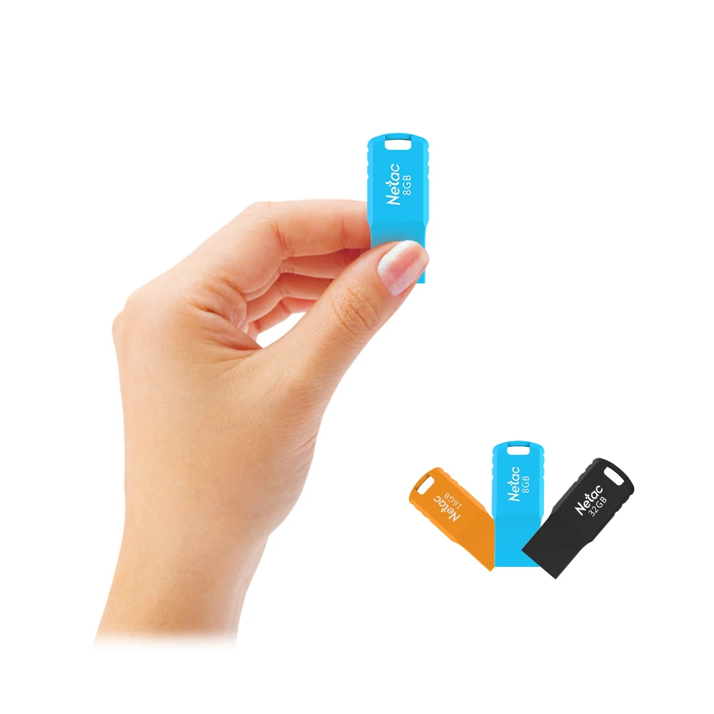 Netac U195 Пластик флэш-диск USB 2,0 8 Гб оперативной памяти, 16 Гб встроенной памяти, 32 GB USB флэш-накопитель USB2.0 Водонепроницаемый 8 16 32 ГБ флэш-накопитель U Stick для портативных ПК
