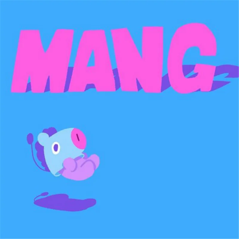 11 Аниме Bangtan мальчики BTS bt21 vapp наволочка 3D две стороны Печатный TATA VAN COOKY CHIMMY SHOOKY KOYA RJ MANG Чехлы для подушек - Цвет: 11