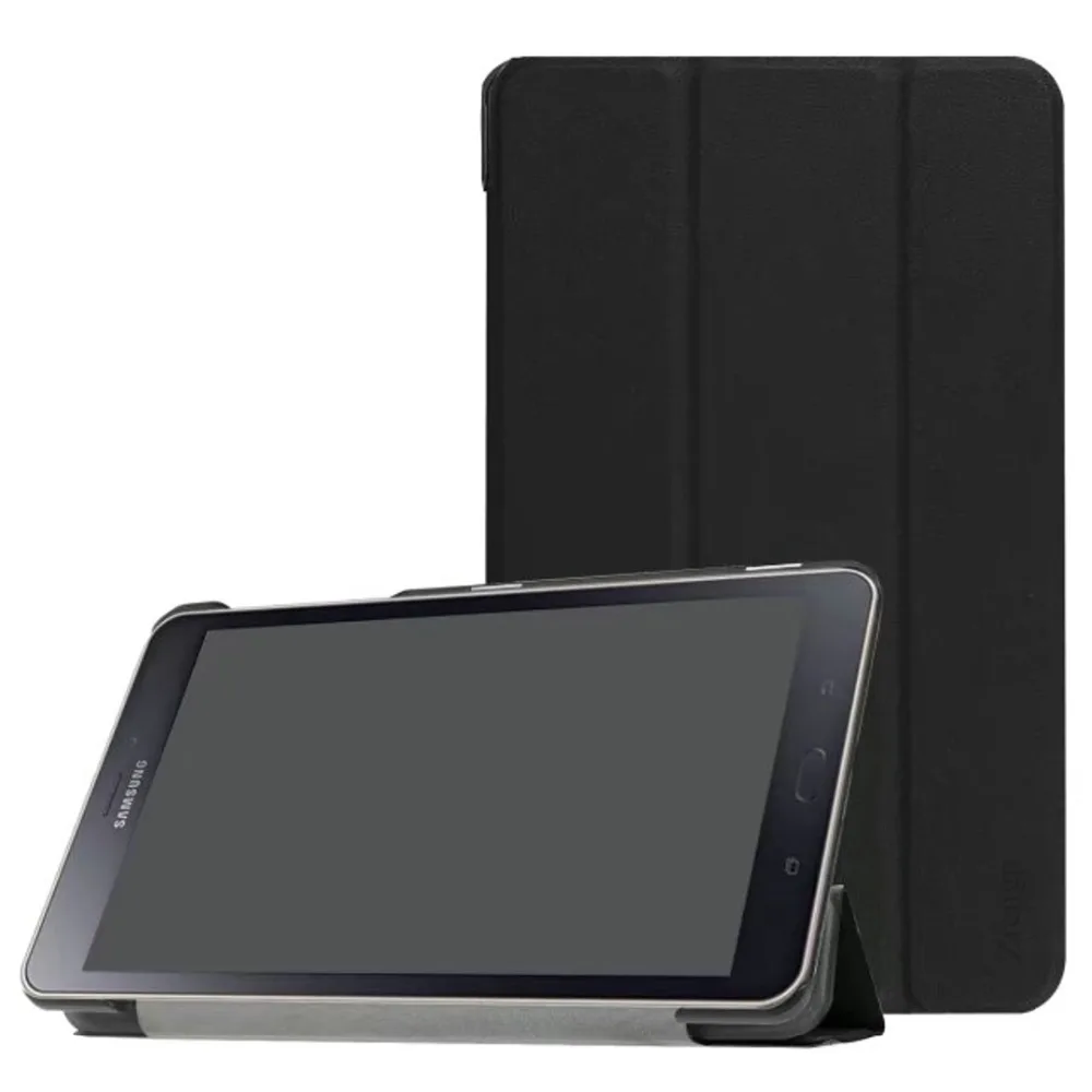Роскошный Ультратонкий кожаный чехол книжка с подставкой для Samsung Galaxy Tab A 8 0 SM
