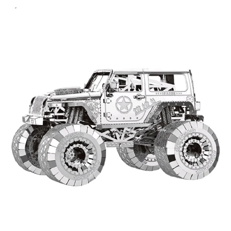 

3D Metal Model Puzzle Big Car Diy Toy Model Assembly Kit Puzzle Suitable for Children Adult Education Collection Gift