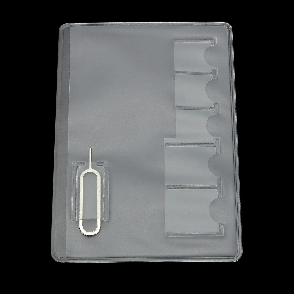 5 шт. портативный держатель для карт sim карты Прозрачный Универсальный чехол