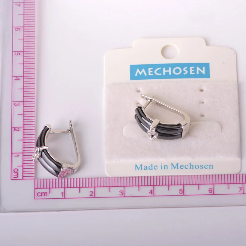 Женский комплект свадебных украшений Blucome набор керамических сережек и колец