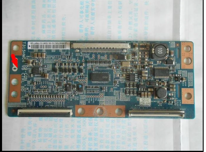 

T315HW04 VB CTRL BD 31T09-CON 31T09-C0N Фотографическая плата