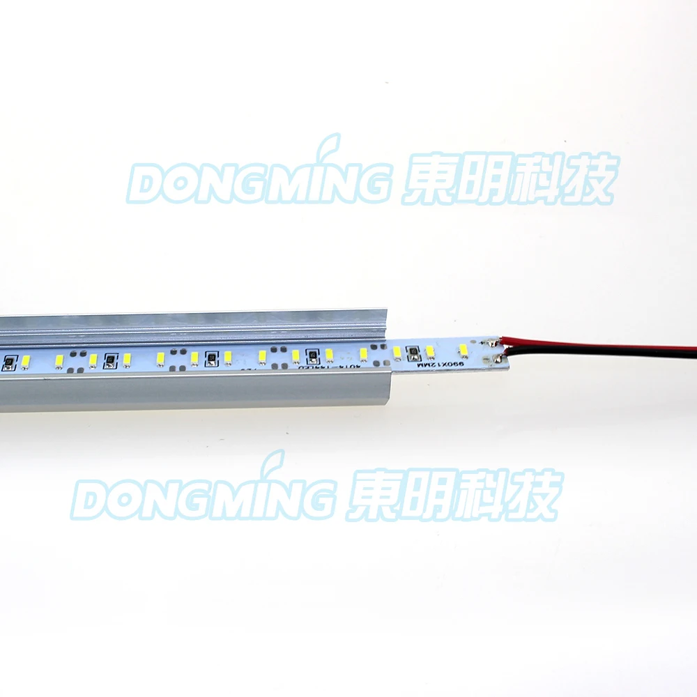 20 шт./лот 100 см luces strip 4014 led bar U/V groove light non waterproof 144leds/m DC 12V tube hard 1m | Лампы и освещение