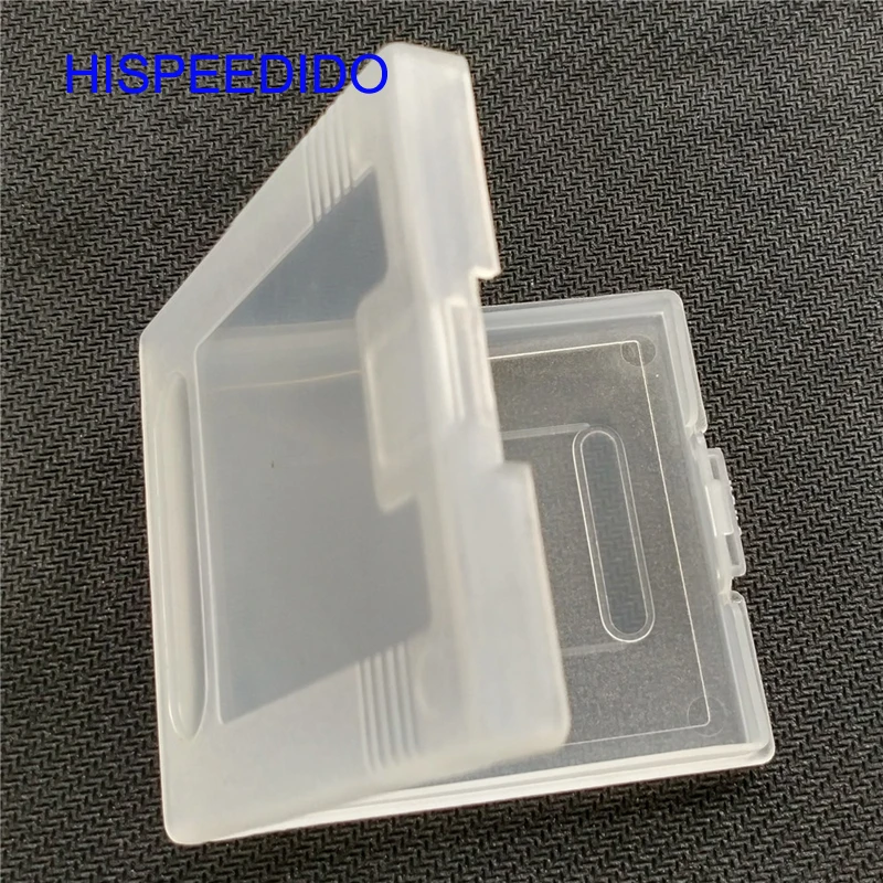 

HISPEEDIDO 2pcs Clear Plastic Game Cartridge Cases Storage Box Protector Holder Dust Cover For Nintendo GameBoy GB GBO GBC GBP