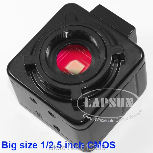5MP 30F/S HD 1/2.5 &quotUSB CMOS Цифровая промышленность C mount видео микроскоп камера лупа для