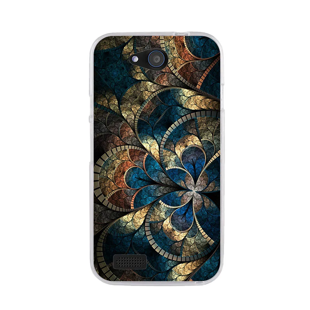 TPU Case For ZTE Blade Qlux 4G Cover Silicone Fundas Q Lux 3G A430 Romantic Print Capa Coque | Мобильные телефоны и