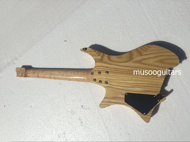 Musoo бренд 7 струн fanned fret электрогитара без головки грифа|Гитары| |