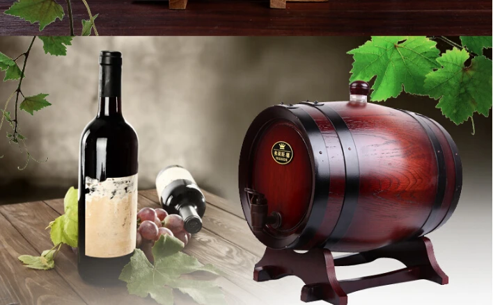 5L дубовый бар бочки красное вино бочка для ликера хранения мочевого пузыря вина