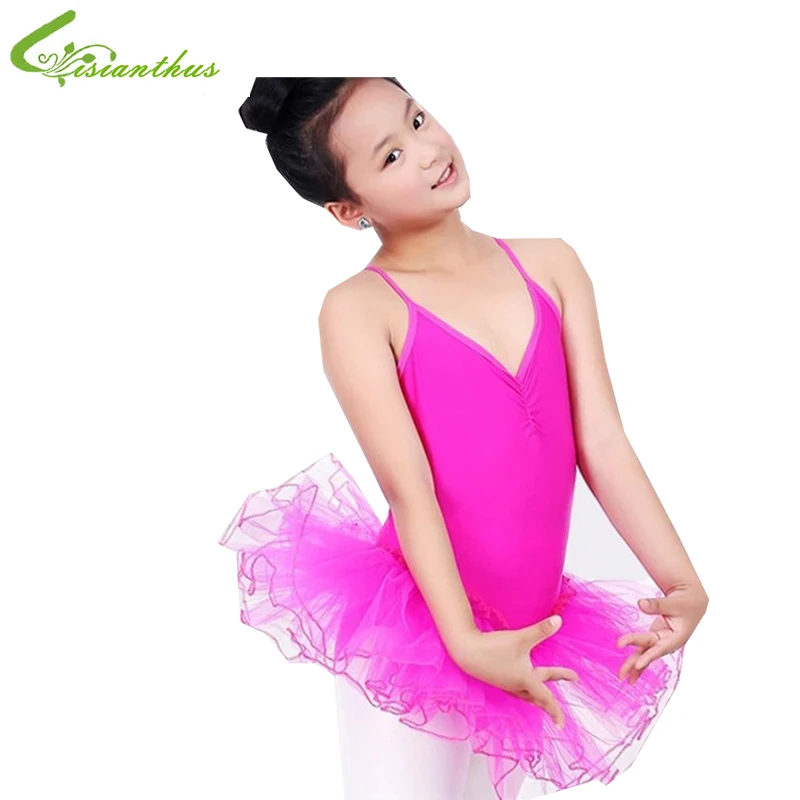 Princess Girls Swan Ballet Tutu Skate Dance dress Strap Dancing show Clothes girls gauze Party girls' gift Free ship | Детская