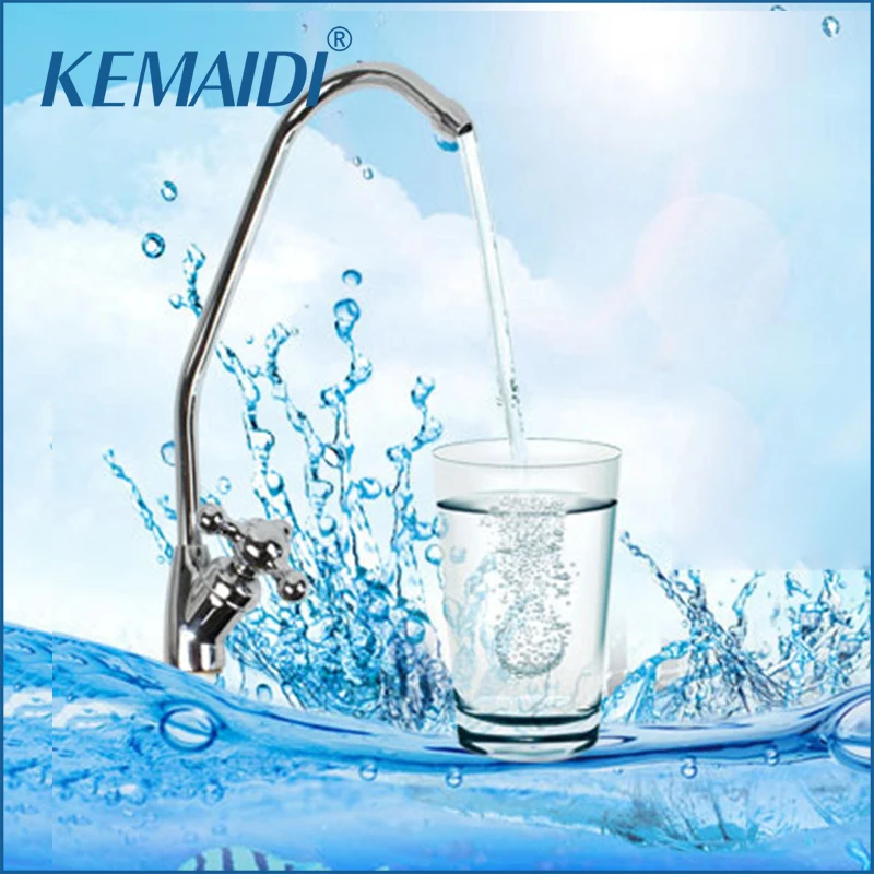 Новый кран KEMAIDI для кухонной раковины с обратным осмосом хромированный фильтром