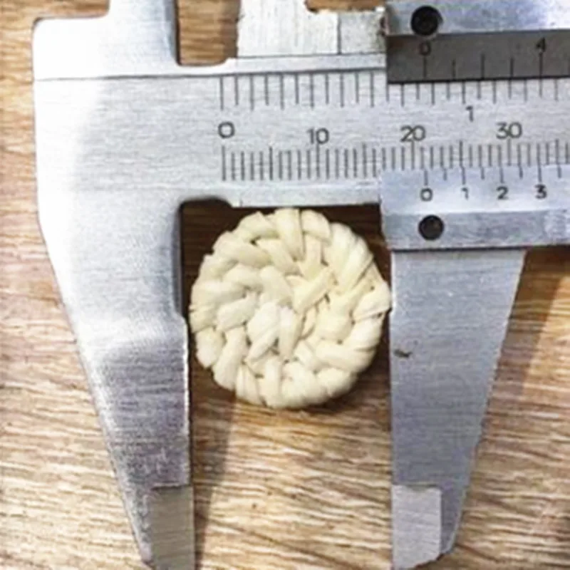 10 шт. плетеные деревянные бусины из ротанга y12272|Ювелирная фурнитура и компоненты|