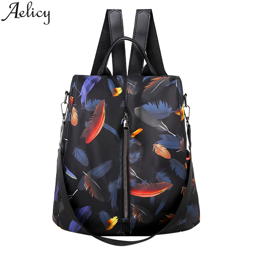Aelicy 2019 женский модный рюкзак водонепроницаемая нейлоновая сумка на плечо с
