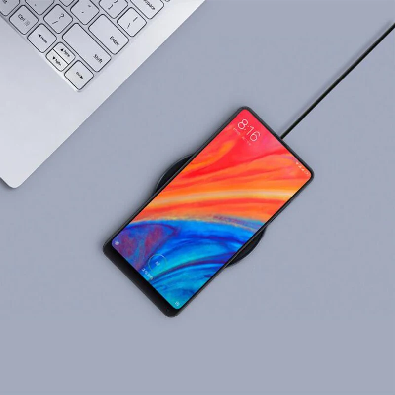Оригинальный Xiaomi WPC01ZM 10 Вт макс Quick Charge Qi Беспроводной Зарядное устройство Тип-C