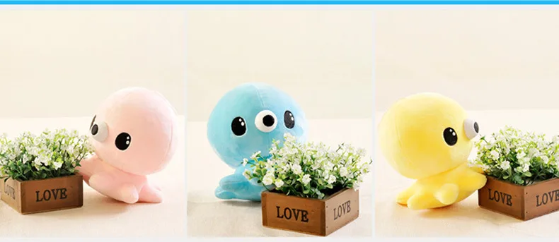 20 см Kawaii осьминог плюшевые игрушки чучело мягкие Подводные Животные аксессуары для дома милые животные куклы детские рождественские подарки
