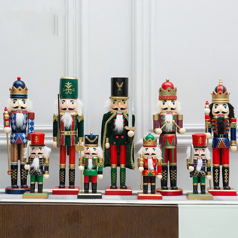 British Nutcracker Puppet Soldier King's Room Creative Living Wine Cabinet Home Decoration Accessories | Дом и сад