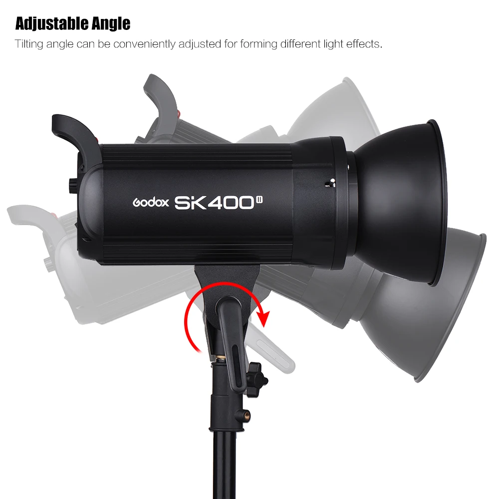 Godox SK400II профессиональная компактная 400Ws Фотостудия вспышка стробоскоп со