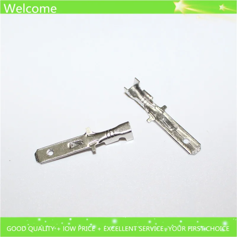 20 шт. обжимные клеммы для автомобиля 4 8 мм мм|4.8 mm|crimp spadecrimp spade terminal |