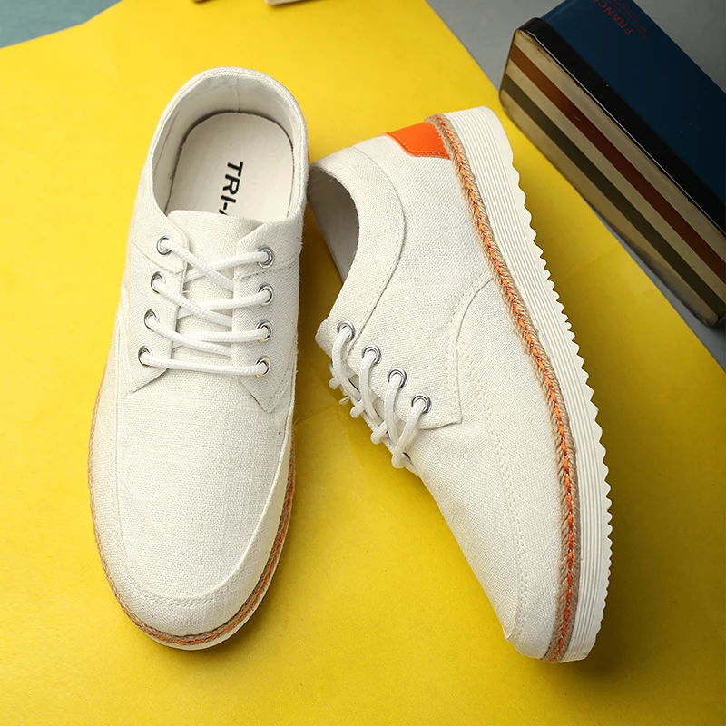 Spring &amp Autumn Men Fashion Outdoor Shoes Eu 39-47 Top Quality Man Casual Lace-up Blue / Grey Beige | Обувь