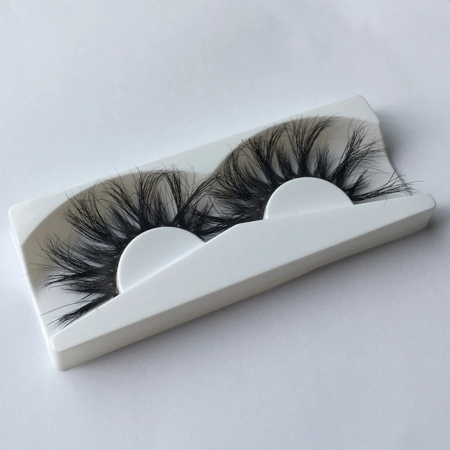 Lanflower 25 мм норковые ресницы натуральные длинные Мягкие 3d для макияжа накладные