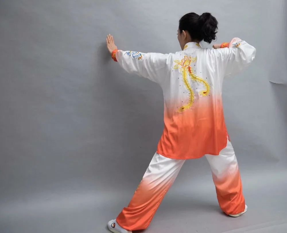 Wushu taichi одежда тайцзи форма боевые искусства соревнование вышитая кунг фу тайчи| |