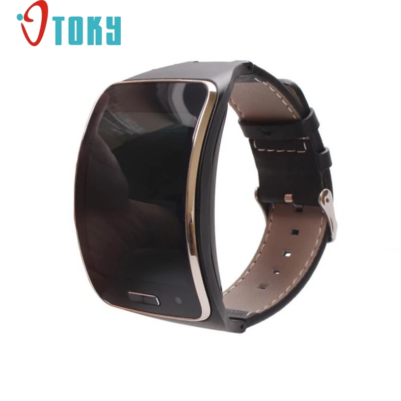 GEMIXI Ремешки для наручных часов из натуральной кожи ремешок для samsung gear S SM-R750 Smart