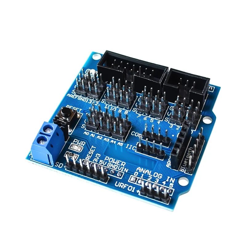 V5.0 сенсор Щит Плата расширения для arduino электронные строительные блоки робот