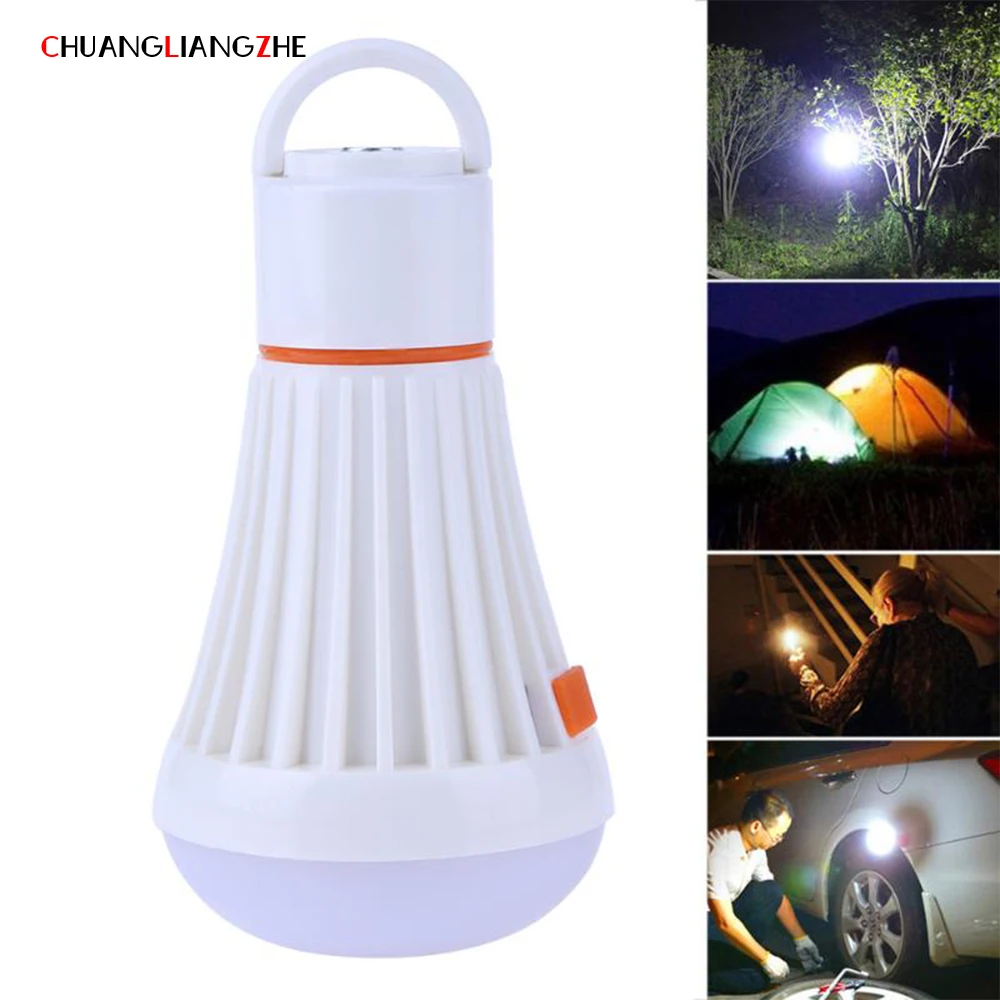 CHUANGLIANGZHE портативный светодио дный свет светодиодный фонарик Кемпинг Lighte 18650