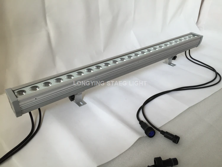 Светодиодный настенный светильник 2 шт./Лот 18x4 Вт RGBW 4 в 1 уличное освещение IP65