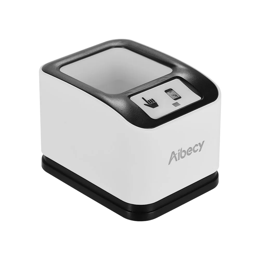 Aibecy 2200 1D/2D/QR CMOS настольный сканер штрих-кода считыватель USB всенаправленный экран Сканер штрих-кода