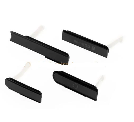 Headphone plugs+Micro SD Card + SIM USB Charging Slot Port Dust Plug Block Cover For Sony Xperia Z L36h C6603 C6602 | Мобильные