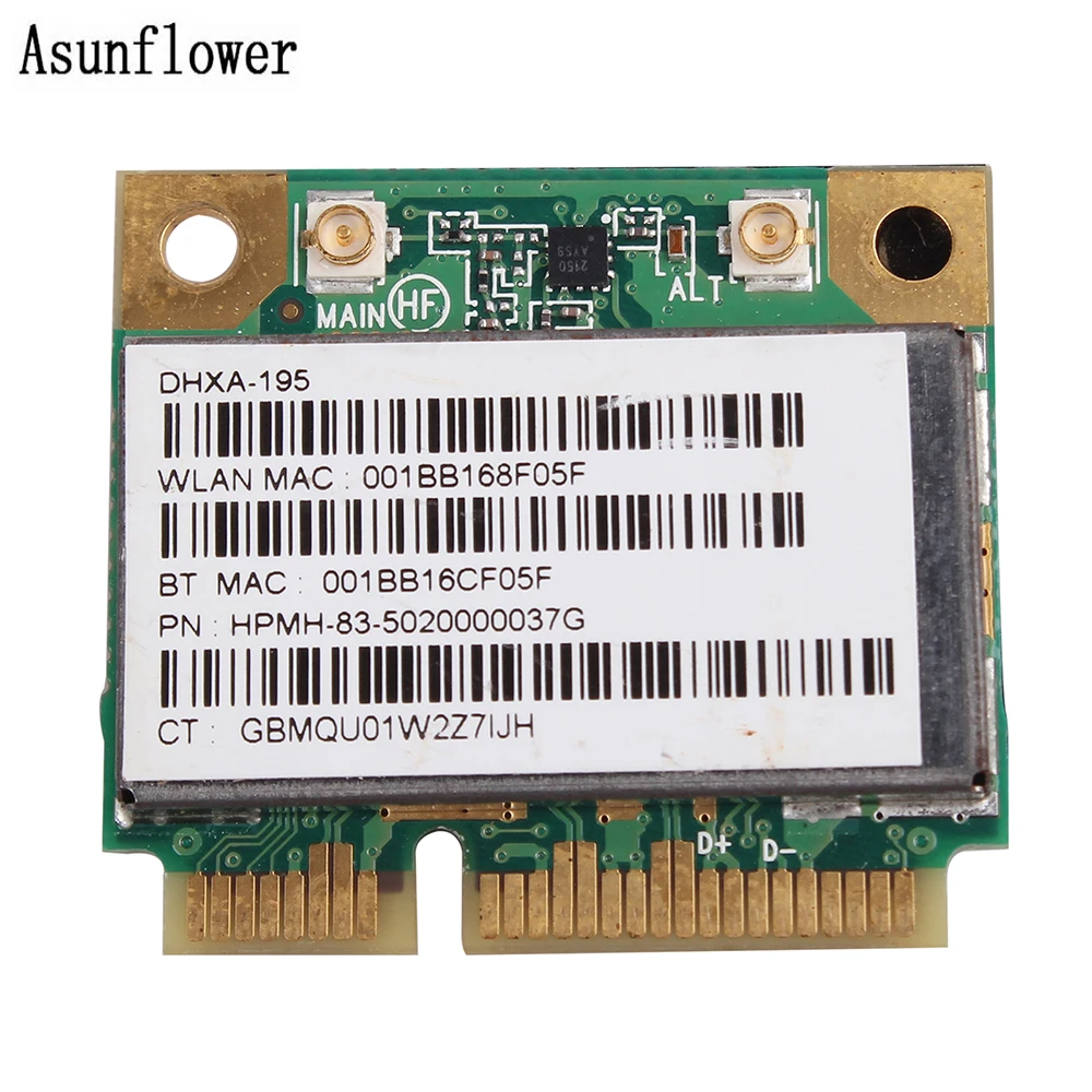 Новый AR5BHB116 двухдиапазонный беспроводной Wi Fi мини PCI E карта 2 4 и 5 0 ГГц|Сетевые