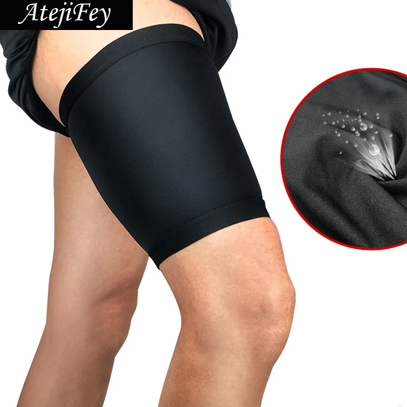 

AtejiFey 2Pcs Breathable Knee Support Brace Sports Safety Leg Warmer Thigh Protector outdoor Basketball Football Legwarmers