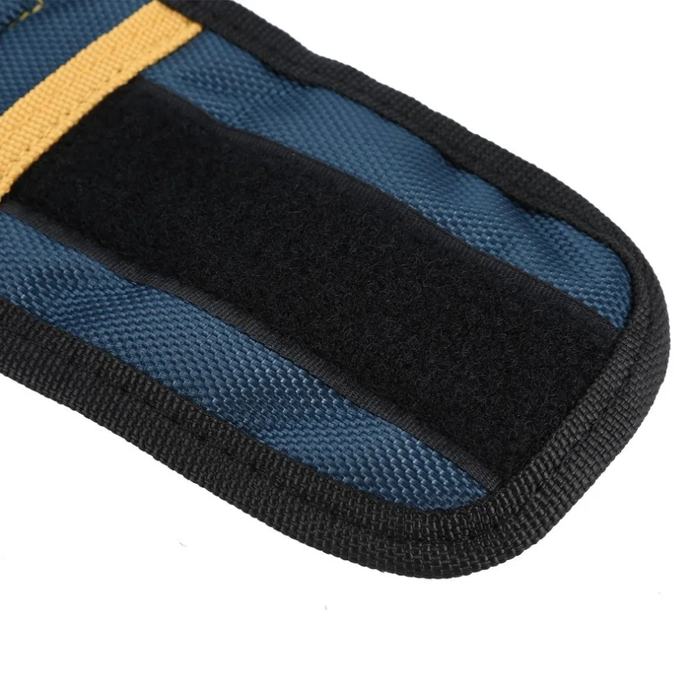 Magnetic Wristband with 5 Powerful Magnets Adjustable Strap for Holding Small Tools Screws Nails Bolts Drilling Bits | Инструменты
