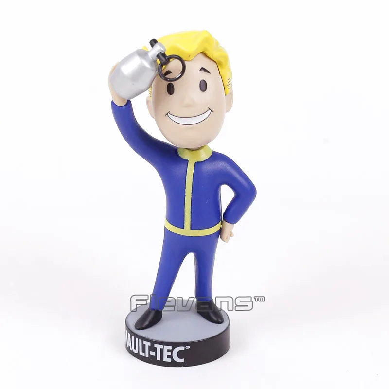 Fallout хранилище мальчик качающаяся голова кукла ПВХ фигурка Коллекционная модель игрушки Brinquedos 7 видов стилей