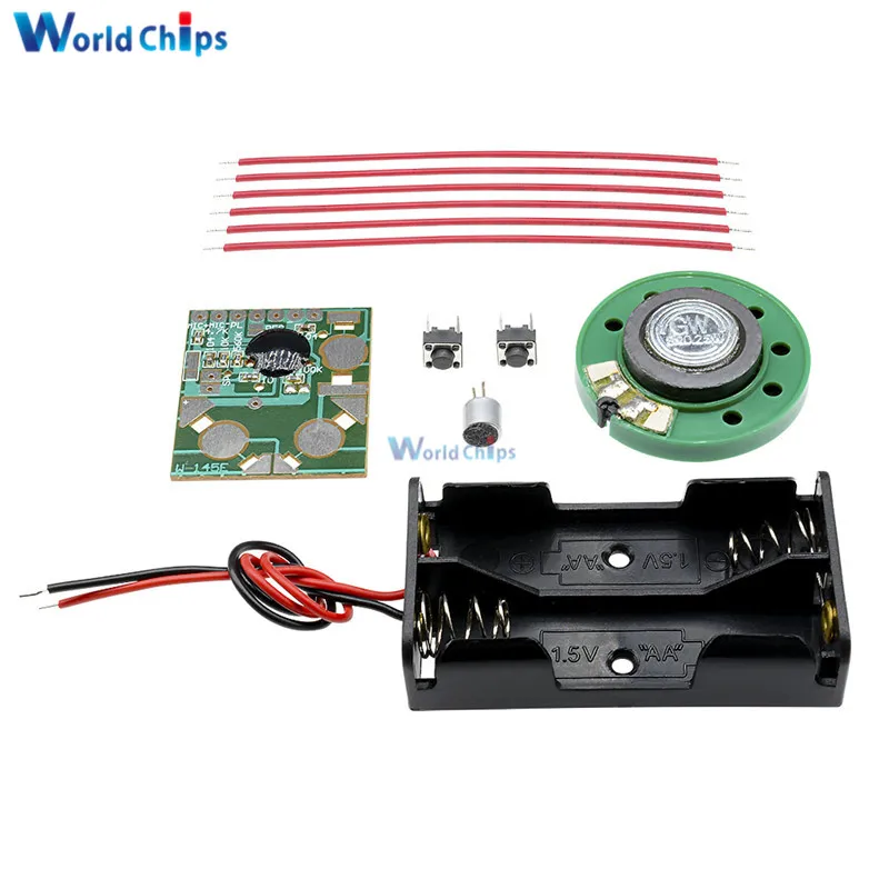 DIY Kit миниатюрная цифровая запись голосовой чип IC модуль записи движения ручка