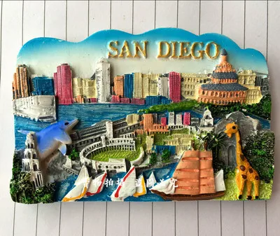 

US San Diego refrigerator stickers
