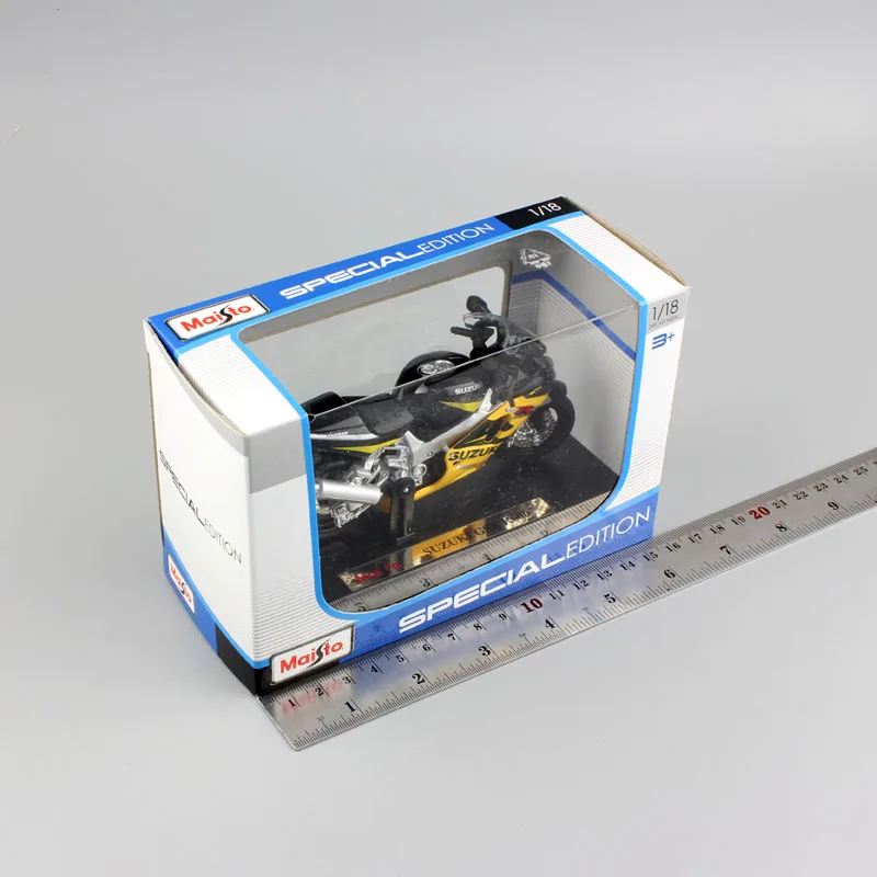 1/18 maisto мини SUZUKI GSX R600 GSX-R600 Gixxer GSXR Спорт велосипед металл литья под давлением и модели автомобилей Мотоцикл детские весы игрушка Коллекция