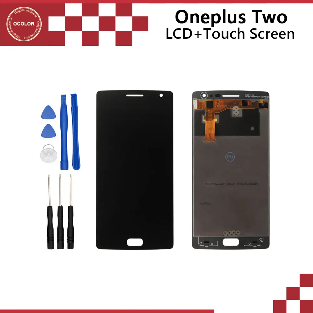 Ocolor для OnePlus two ЖК-дисплей и сборка сенсорного экрана идеальный Ремонт Часть 5