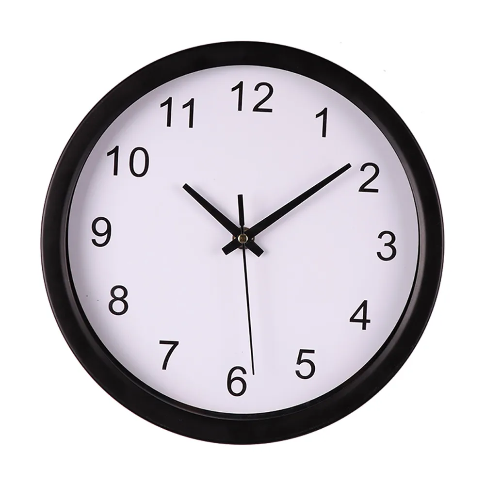 Модные настенные часы Horloge Silent Sweep Современные изящные кварцевые с колокольчиком