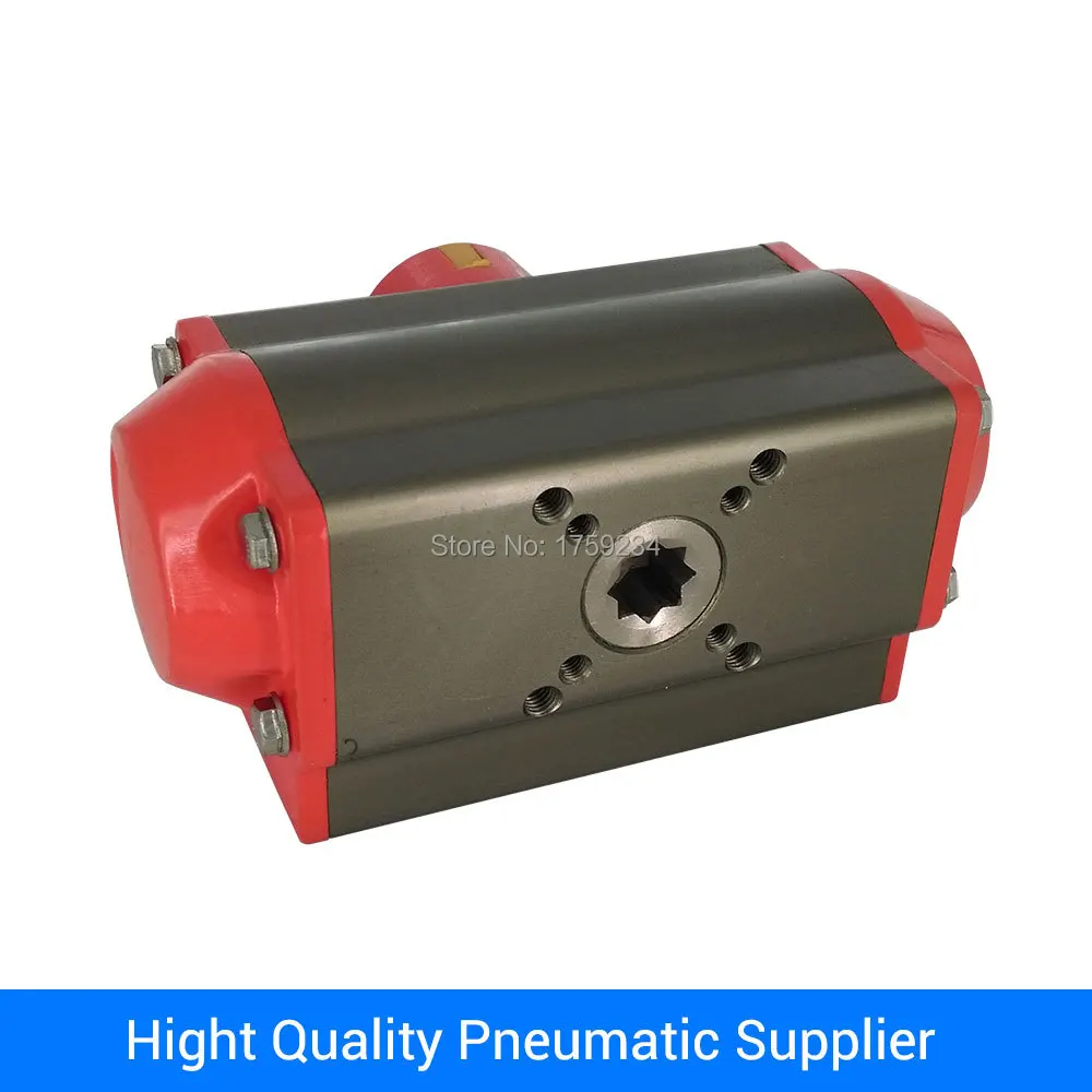 Double acting aluminum material pneumatic rotary actuator for ball valve butterfly AT-100D | Обустройство дома
