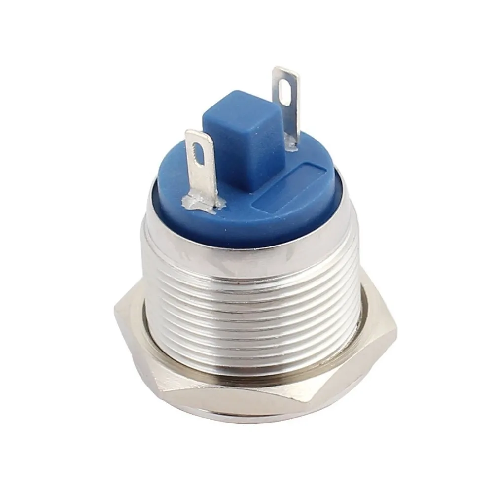 AC250V 2A 48VDC 19 мм 0 75 &quotрезьба Dia из нержавеющей стали металлический Мгновенный