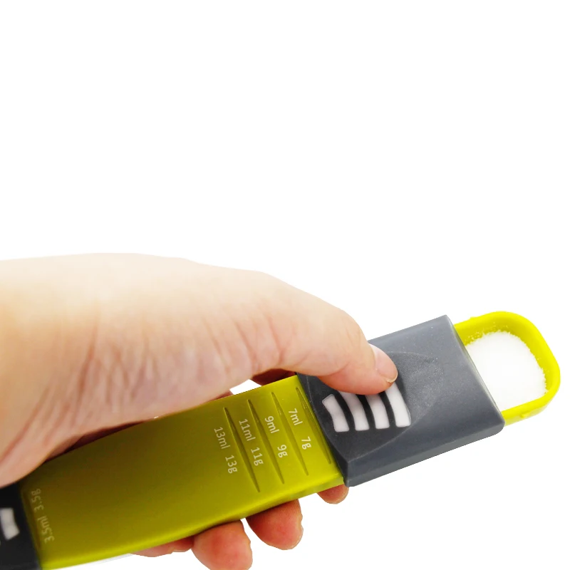 Двойной конец восемь киосков Регулируемая мерная ложка весы для выпечки