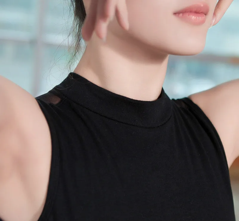 Сексуальное черное гимнастическое трико для взрослых танцевальный балетный