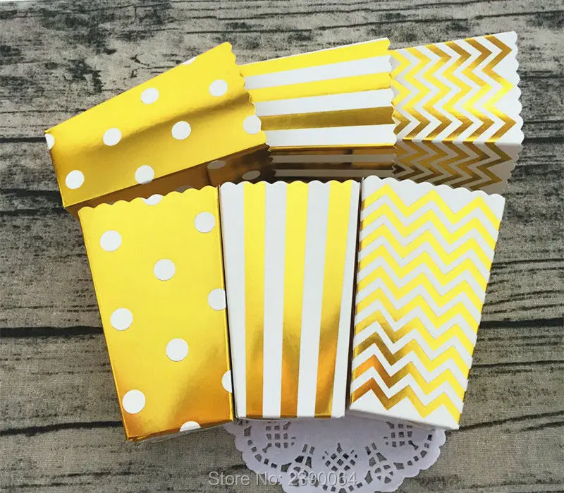 Бесплатная доставка 120 шт. стандартная коробка для попкорна